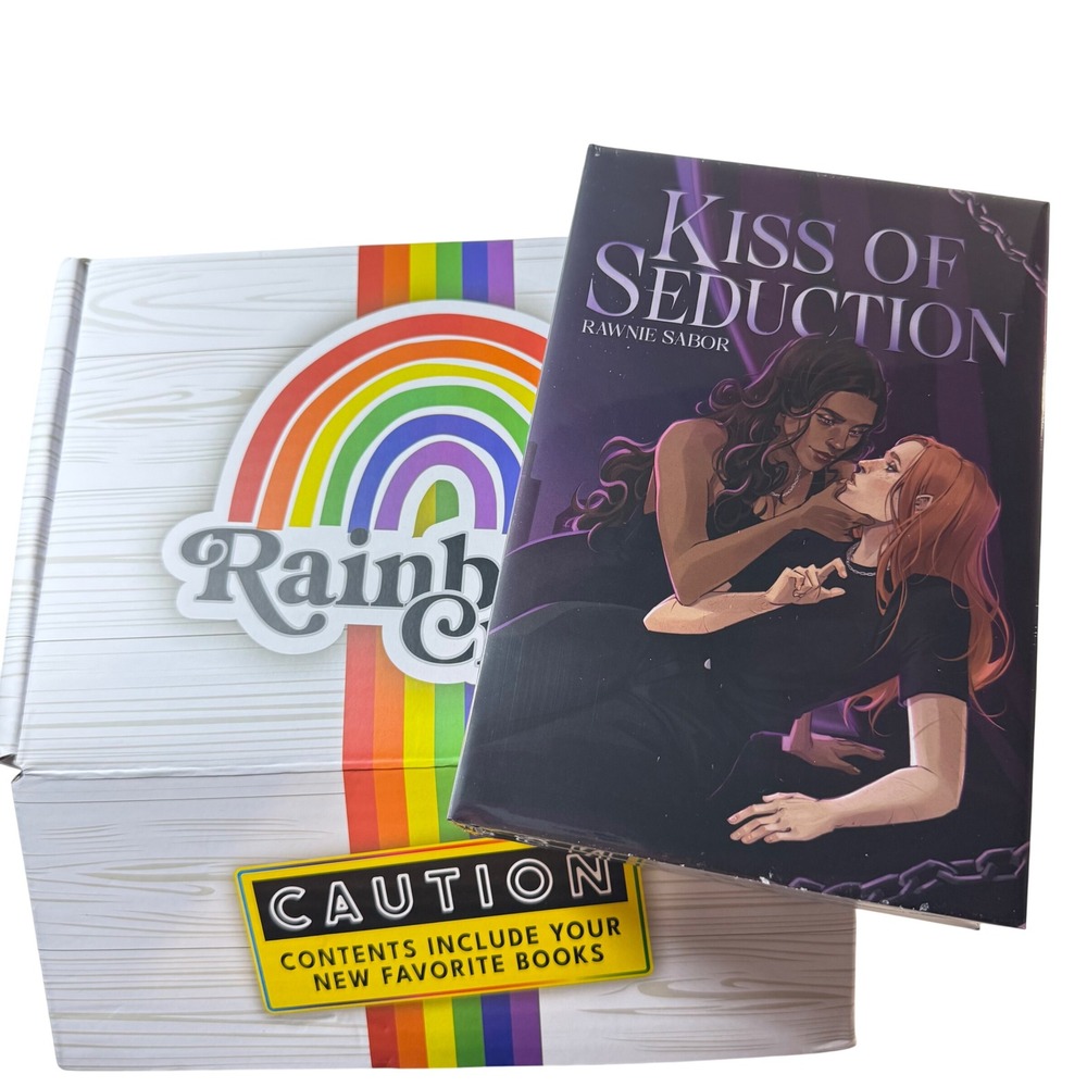 Kiss of Seduction Rawnie Sabor Rainbow Crate Exclusive Sprayed Edges Sealed NEW